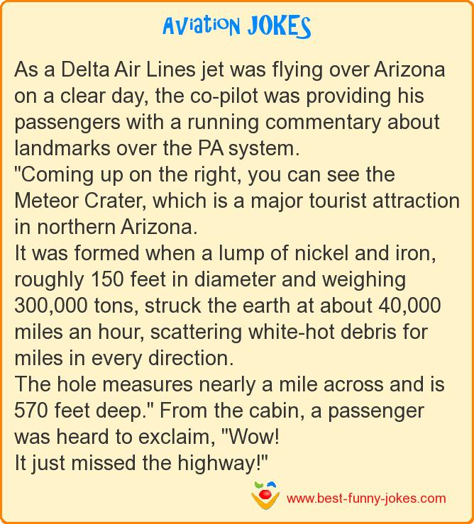 As a Delta Air Lines jet was f