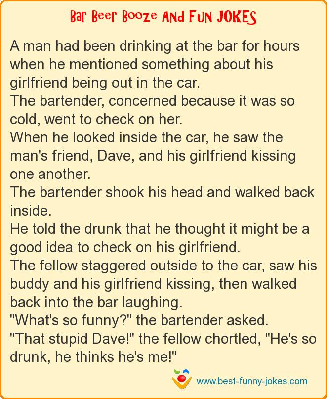 A man had been drinking at