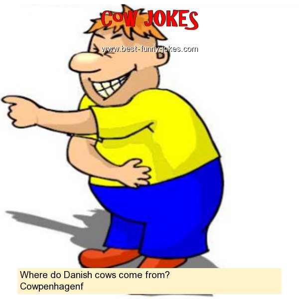 Where do Danish cows come from