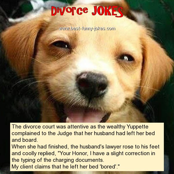 The divorce court was attentiv