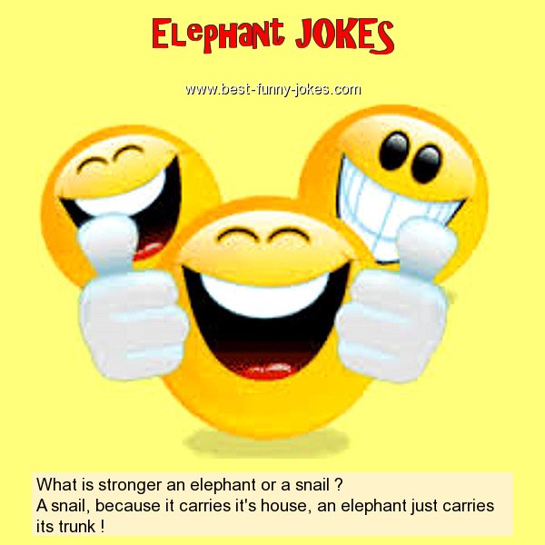 What is stronger an elephant o
