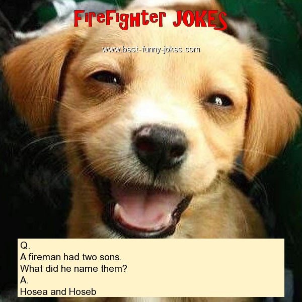 Q. A fireman had two sons. W