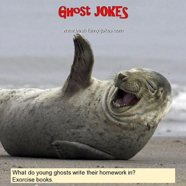 What do young ghosts write the