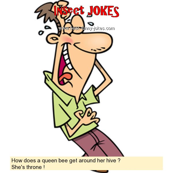How does a queen bee get aroun