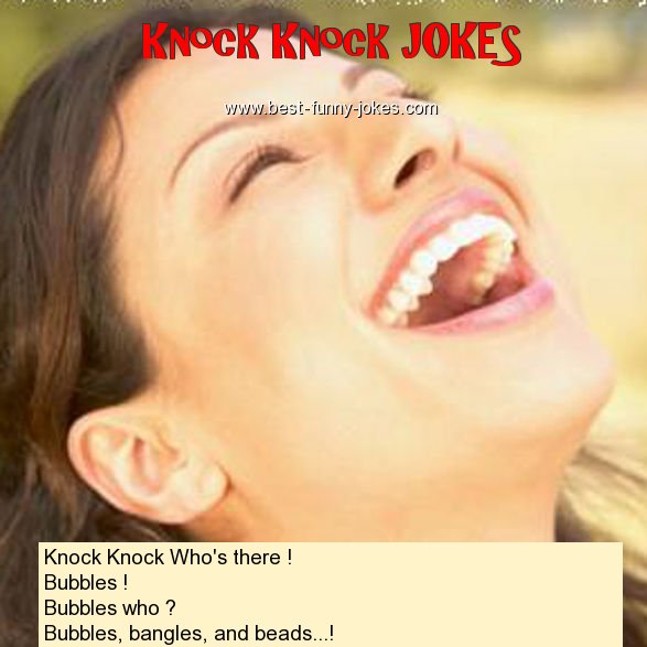 Knock Knock Who's there ! Bu