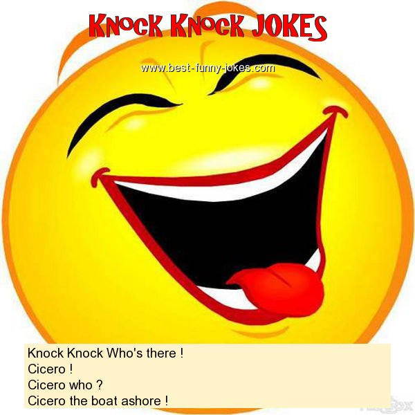 Knock Knock Who's there ! Ci
