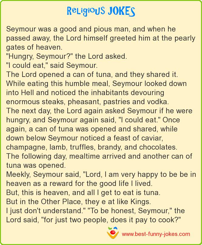 Seymour was a good and pious m