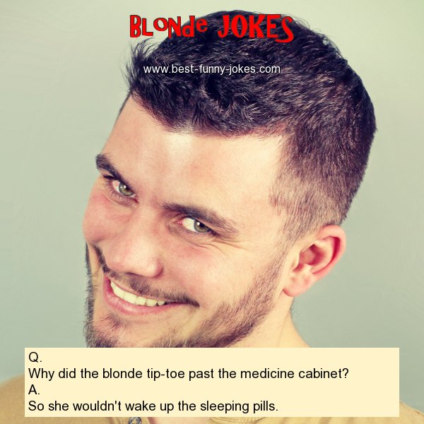 Q. Why did the blonde tip-to