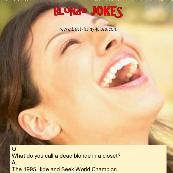 Q. What do you call a dead blo