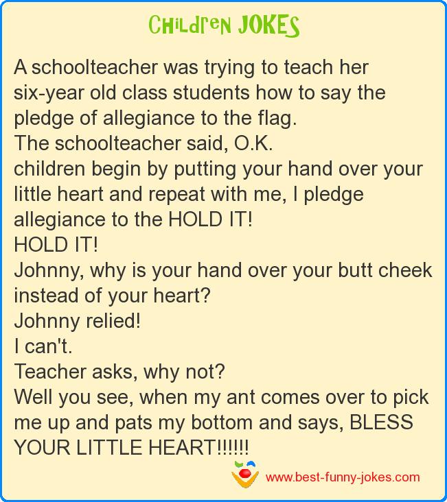 A schoolteacher was trying t