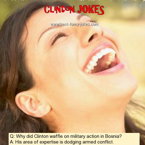 Q: Why did Clinton waffle on m
