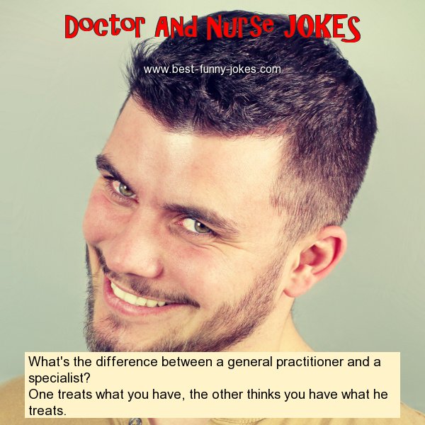 Nurse jokes male 