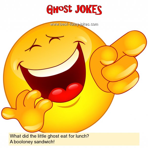 What did the little ghost eat