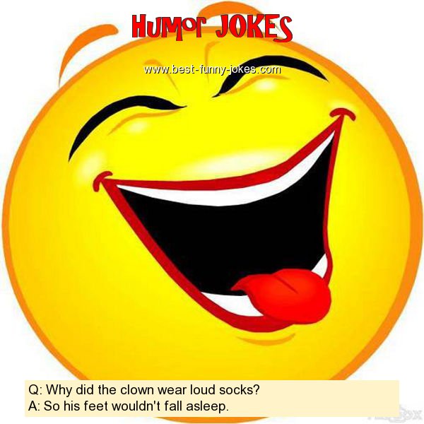 Q: Why did the clown wear loud