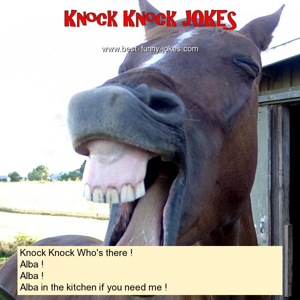 Knock Knock Who's there ! Al