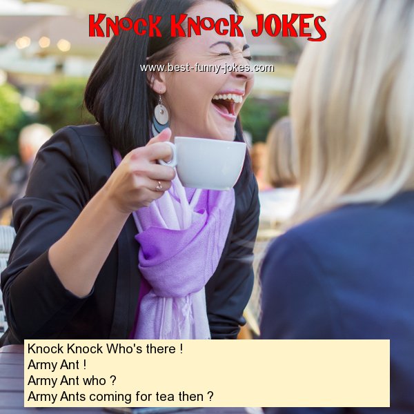 Knock Knock Who's there ! Ar