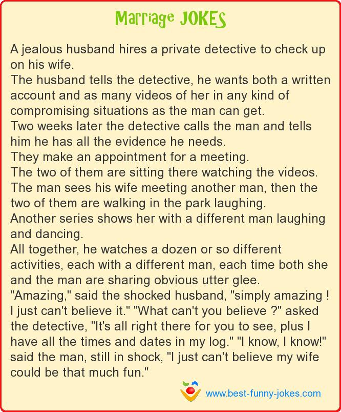 A jealous husband hires a priv
