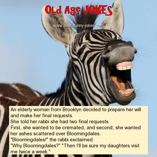 Old age jokes for women