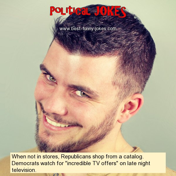 When not in stores, Republican