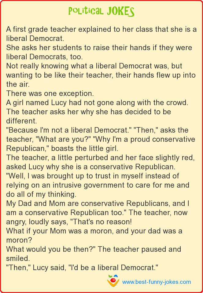 A first grade teacher explaine