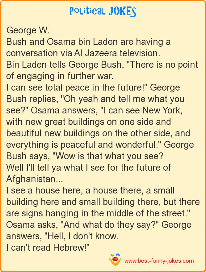 George W. Bush and Osama bin L