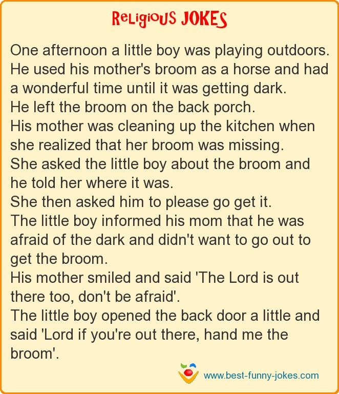 One afternoon a little boy was