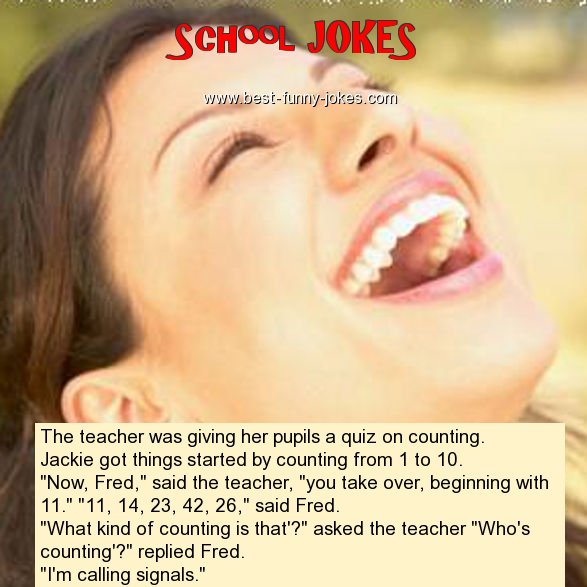 The teacher was giving her p