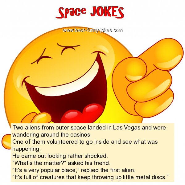 Space Jokes: Two aliens from oute...