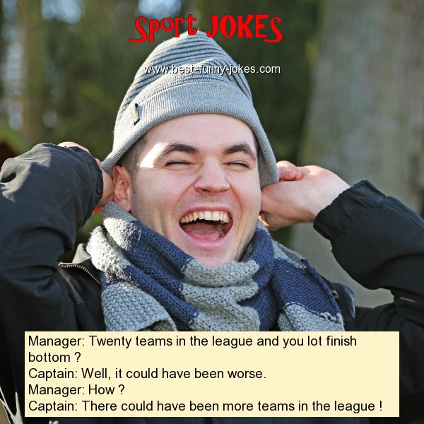 Manager: Twenty teams in the l