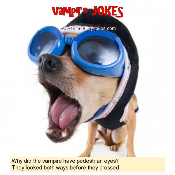 Why did the vampire have ped